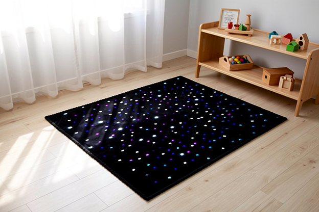 Tapis d'éveil motricité libre : dimensions XL pour bébé