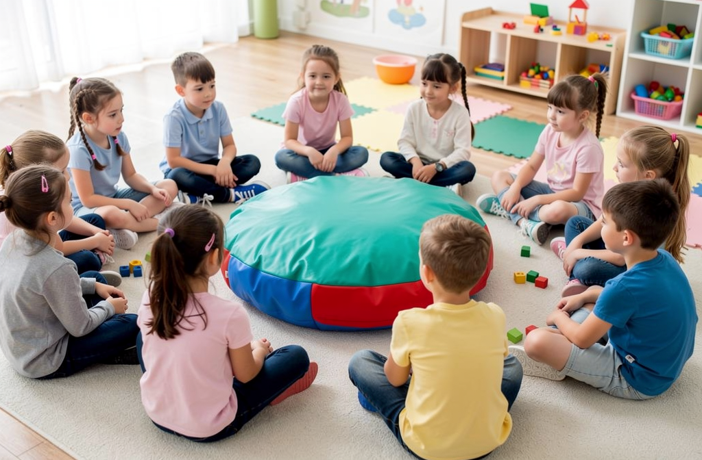 Jeux de motricité maternelle : coordination et équilibre