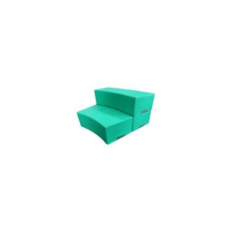 CURVED BLEACHERS 3 PCS
