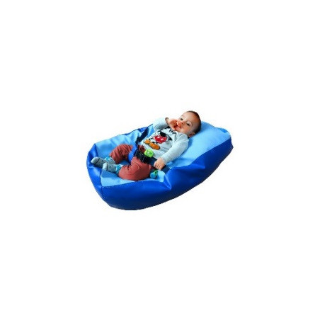 Pouf bébé avec ceinture