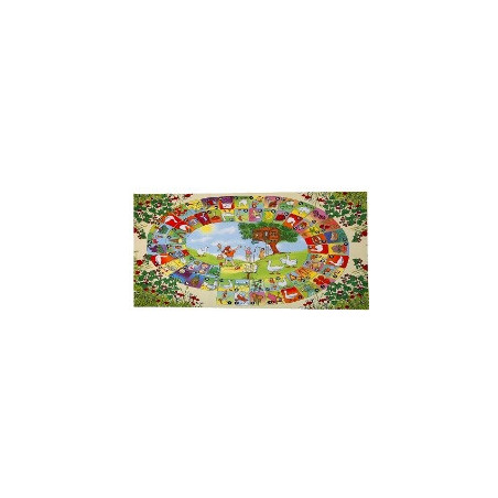 Tapis jeu de l'oie