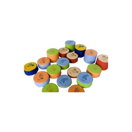 POUF ANIMALS  Castilian             - set 5 pcs -