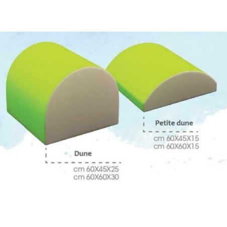 Dune de motricité crèche - Parcours enfant en mousse
