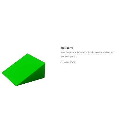 Toboggan de Motricité Équilibre : Module Mousse Enfant pour Crèche