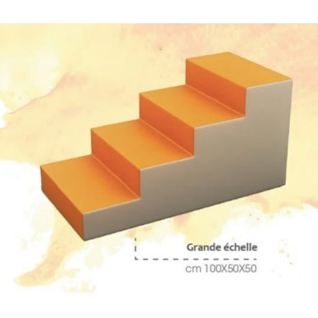 Grande échelle de motricité pour enfants - Parcours 100X50X50 cm