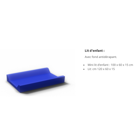 LIT DE REPOS ENFANT LOT DE 10 PIECES