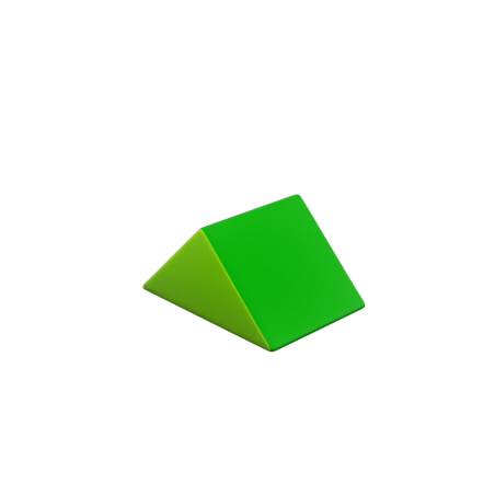 Formes géométriques triangle en bois : jeu éducatif maternelle