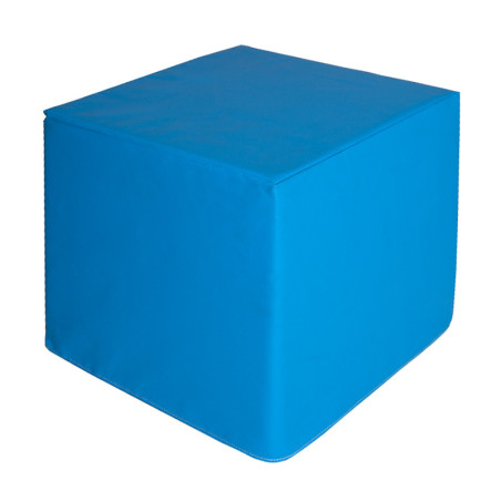 Cube 40 cm en mousse modulable : sécurité ludique pour crèches et écoles