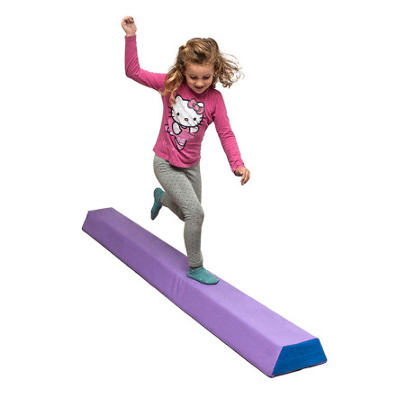 Poutre de gymnastique en mousse : entraînement, équilibre et sécurité pour enfant