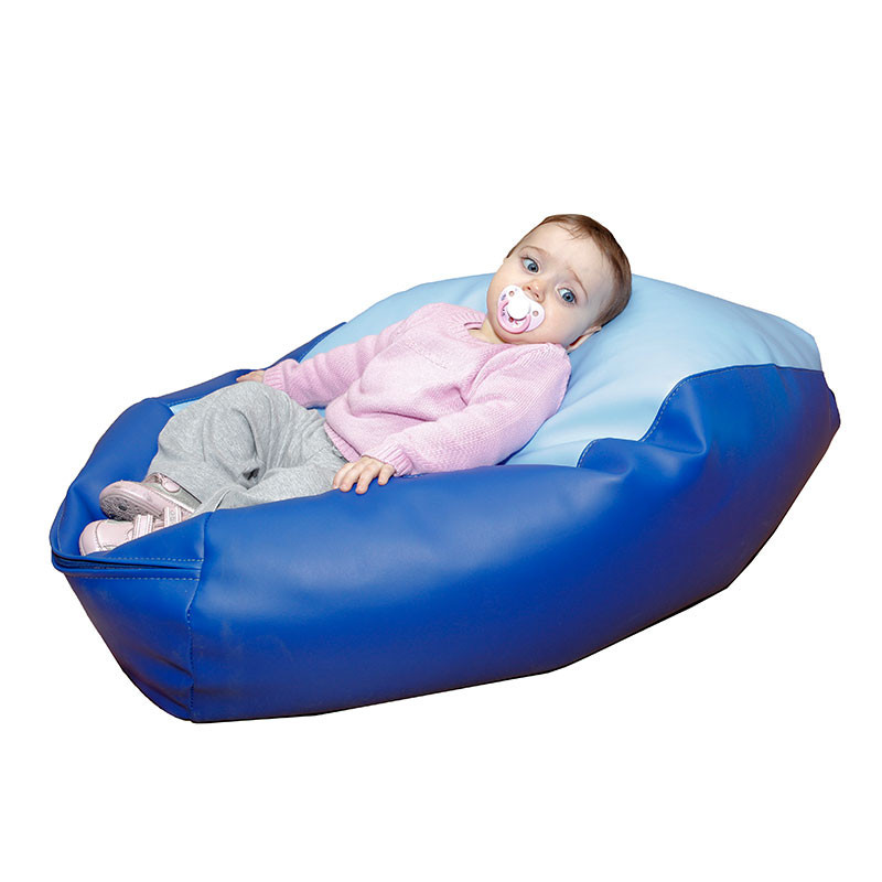 Pouf bébé avec ceinture