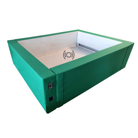 Piscine à balles hauteur 70 cm vitro+lumière