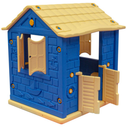 HOUSE TWIN DOORS
