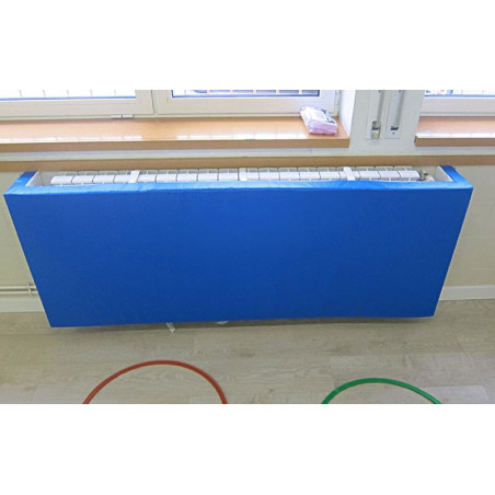 Protection de radiateur intégrale GARALABOSSE : mousse haute densité & PVC sécurisé