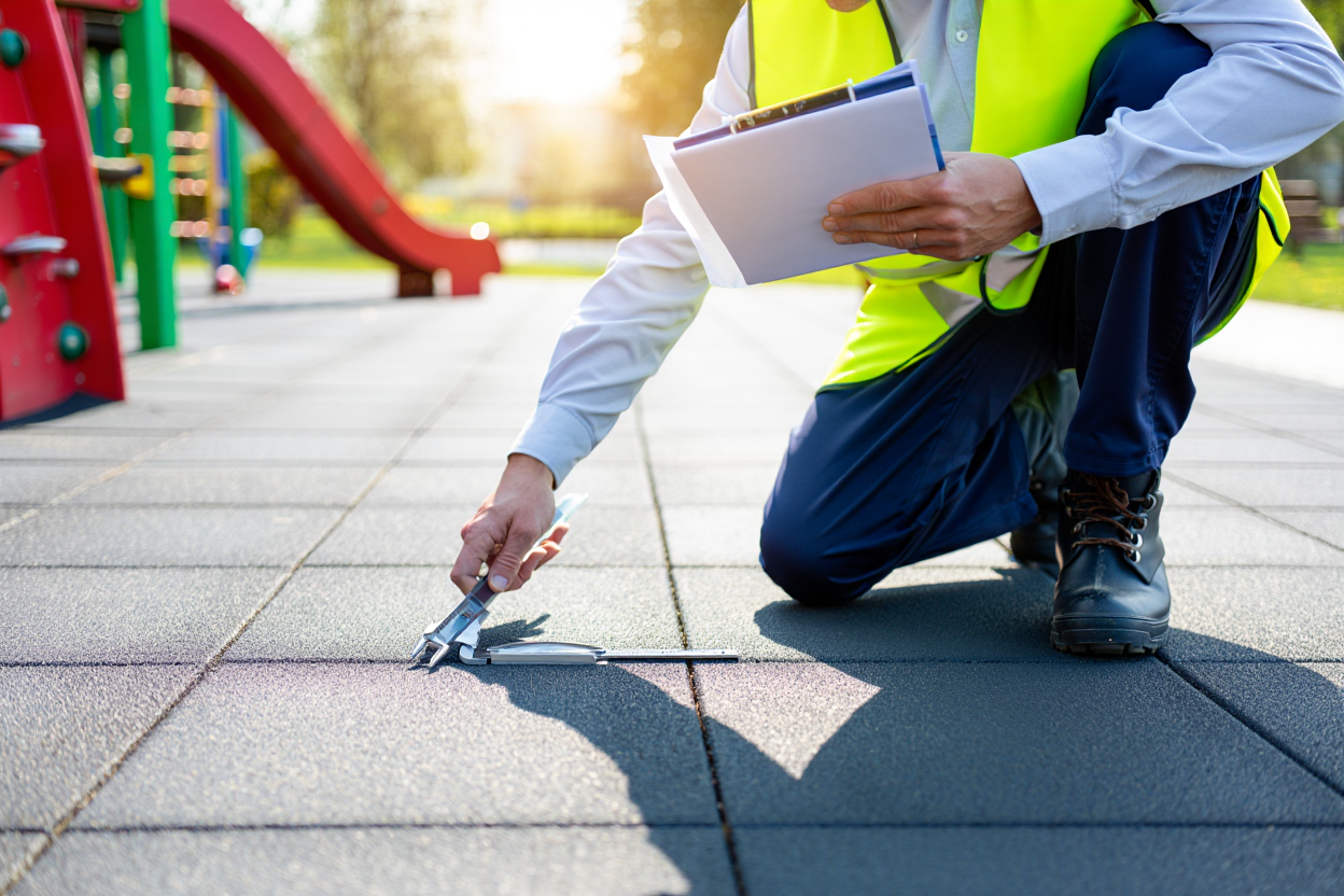 Inspection technique d'une aire de jeux