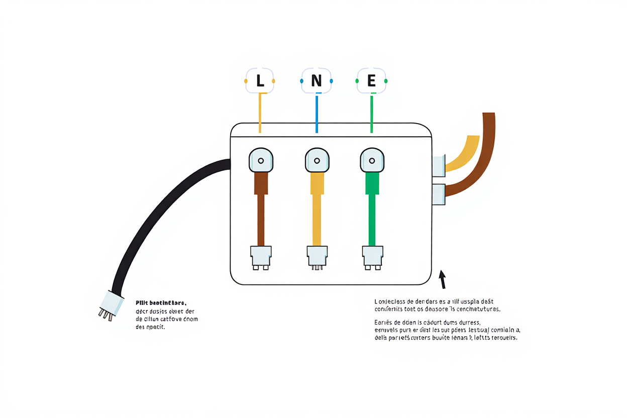 Schéma de branchement électrique d'un radiateur