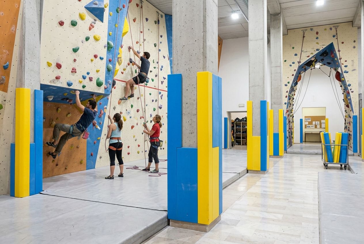 Hauteur mur d'escalade : guide par usage et structure artificielle