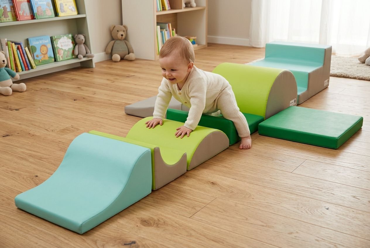 Jeux motricité bébé 1 an : jouets et activités essentiels