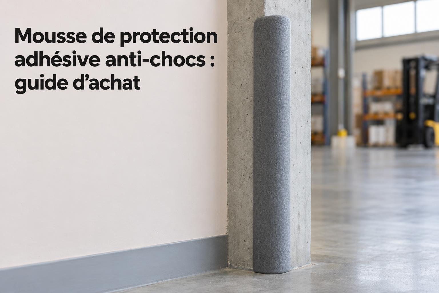 Mousse de protection adhésive anti-chocs : guide d'achat